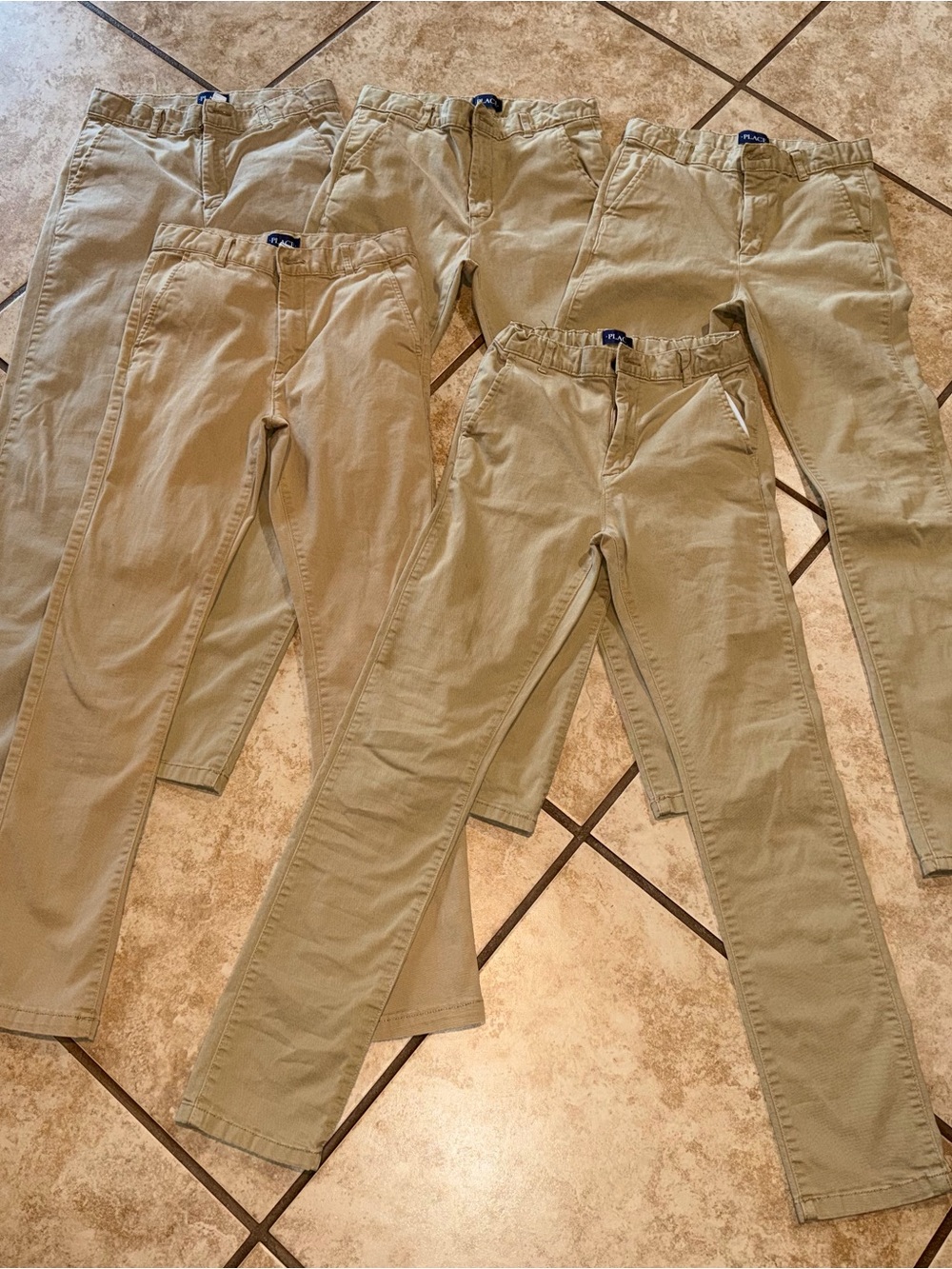 Boys slim fit Khaki Pants